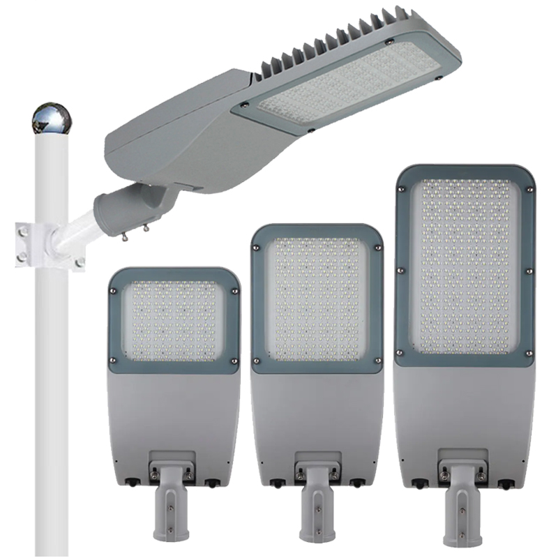 LED street light  100W 150W 200W UL CE ROHS certificate IES Dialux test 