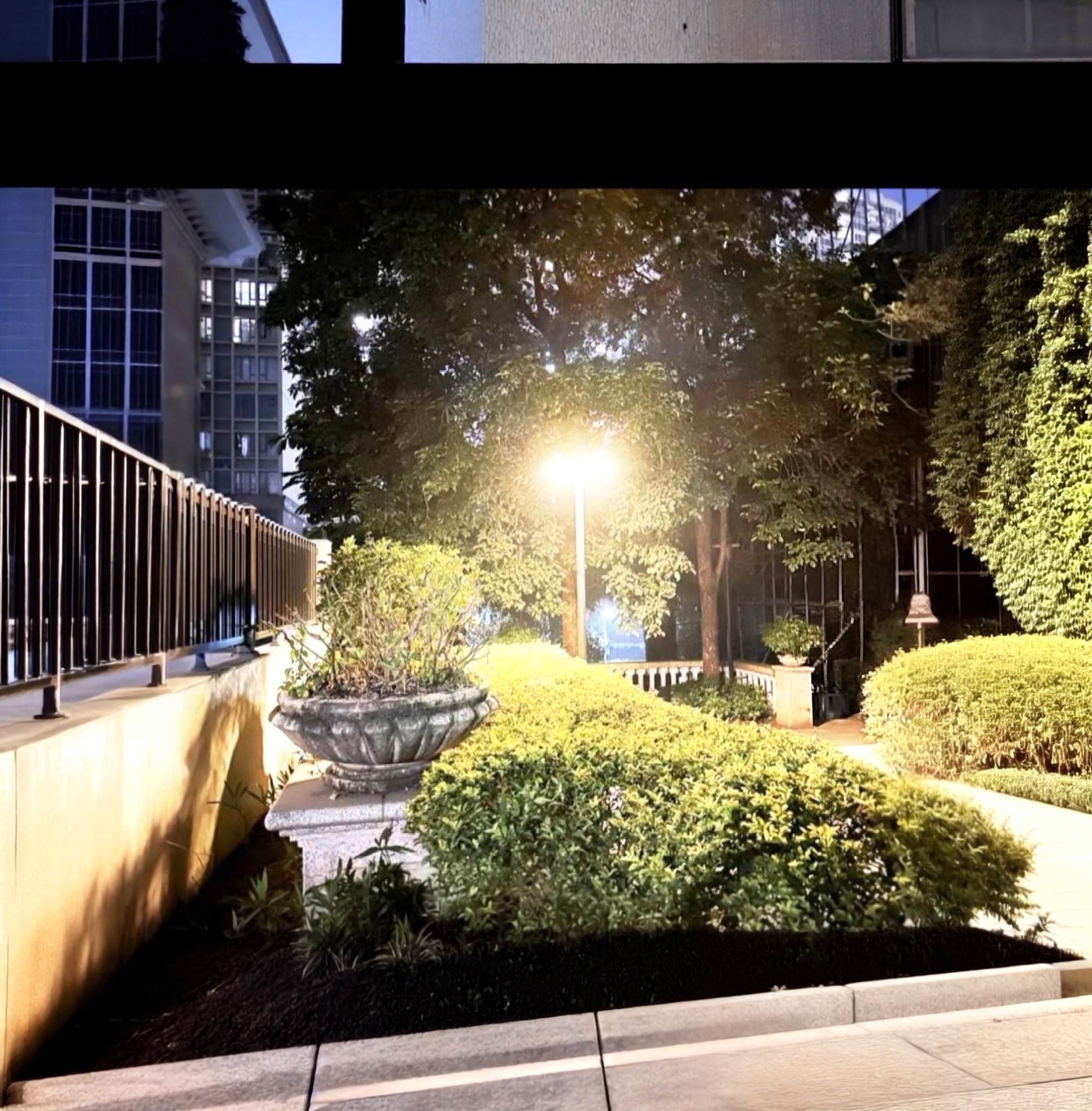 Led garden light application